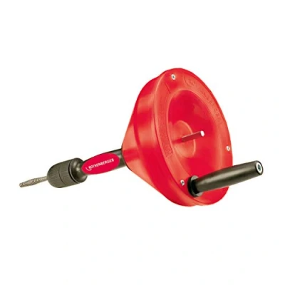 Abbildung von ROTHENBERGER ROSPI 6 H+E Plus, Hand und Elektro Rohrreinigungsgerät, 20mm 50mm Arbeitsbereich Durchmesser 72090 Rohrreinigungsmaschine, Bohrfutter, Rohrreinigung