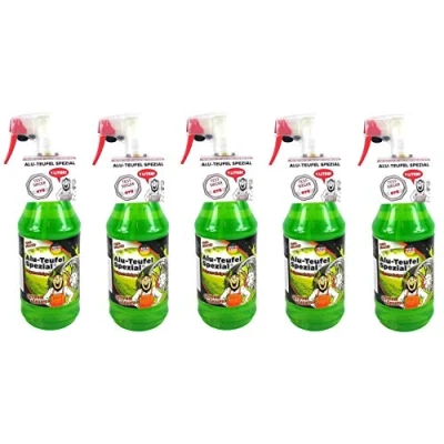 Abbildung von Tuga 5 x 1 Liter Alu Teufel Felgenreiniger Spezial Säurefreies Aktivgel für Felgen und Radkappen. Biologisch abbbaubar