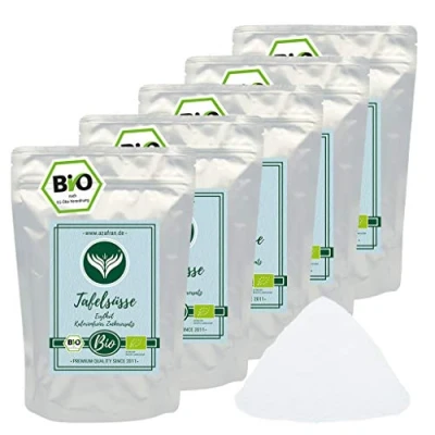 Abbildung von Azafran BIO Tafelsüße Erythrit Veganer Zuckerersatz/Zucker Alternative 5kg