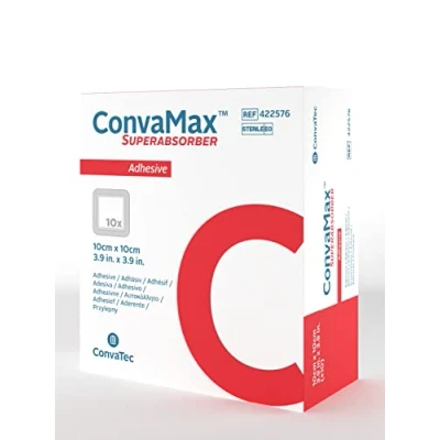 Abbildung von Convamax Superabsorber Adhäsiv 10x10 cm 10 St