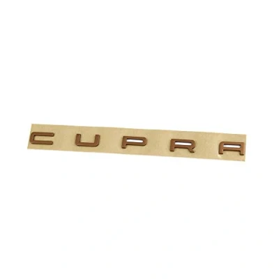 Abbildung von Seat 6LL85368727A Schriftzug Cupra Tuning Emblem Kupfer