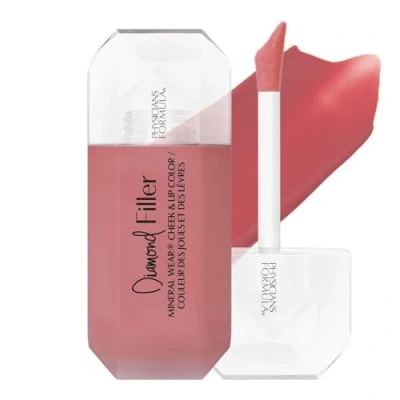 Abbildung von Physicians Formula, Mineral Wear Diamond Filler Cheek and Lip Color, Lippen und Wangenfarbe mit Serum to Cream Konsistenz, Aufpolsternde Multi Use Formel, Enthält Vitamin E, Radiant Pink