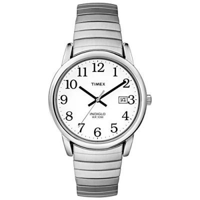Abbildung von Timex Herren Analog Quarz mit Edelstahl Armband T2H451