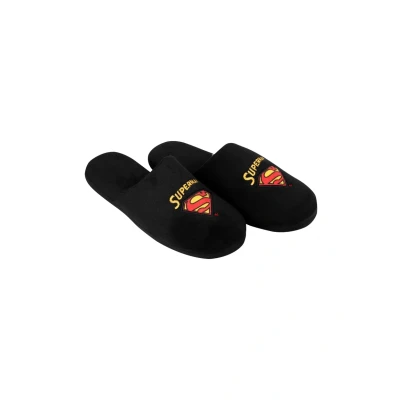 Abbildung von DC Comics Superman Hausschuh, Herren, Größe: 44 45, Schwarz Schuhe
