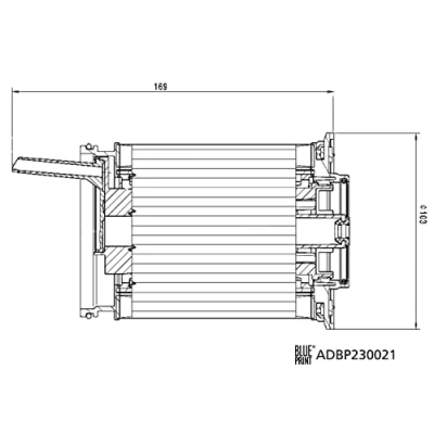 Abbildung von BLUE PRINT ADBP230021 Kraftstofffilter Filtereinsatz mit Dichtring AUDI: A6 C7 Avant, Limousine, Q7, VOLKSWAGEN: Touareg III