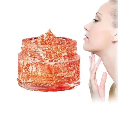 Abbildung von Retinol Placenta Dragon Blood Cream,Dragons Easy Cream, Drachenblutbalsam,Drachenblut Gesichtscreme,Feste Anti Falten Creme für die Hautpflege von Frauen,Verbessert Trockene und Raue Haut (1PC)