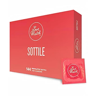 Abbildung von «Sottile» zarte Kondome im Retro Design, Vorratsbox (144 Kondome) 144 St