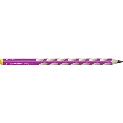 Abbildung von 6 x Stabilo Bleistift Easygraph Minenbreite 3,15mm Linkshänder 2B pink