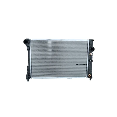Abbildung von NRF 53141 Kühler, Motorkühlung Aluminium 643 438 42 Kühlrippen gelötet MERCEDES BENZ: C Klasse Limousine, E GLK