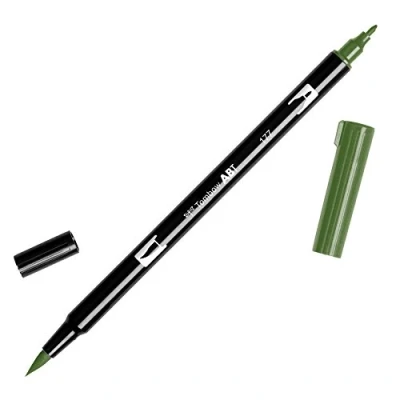 Abbildung von Tombow brush pen ABT dual Dark jade
