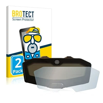 Abbildung von BROTECT Entspiegelungs Schutzfolie für Yamaha MT 07 2018 2020 (2 Stück) Matte Displayschutz Folie, Anti Reflex, Fingerprint