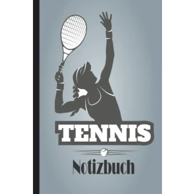 Abbildung von Tennis Notizbuch: Notizbuch, breit liniert, liniertes Papier Notizbuch für Schule, Studenten, Geschenk Kinder, Jungen, Mädchen, Teenager, Liebhaber