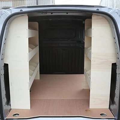 Abbildung von VANIFY Kompatibel mit Opel Combo L1 2019+ Fahrzeugeinrichtung Fahrzeugregale, doppelte Regale hinten