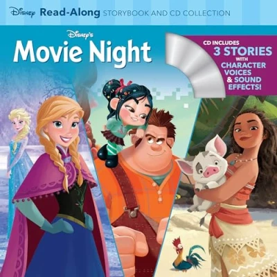 Abbildung von Disney&#039;s Movie Night ReadAlong Storybook and CD Collection: 3 in 1 Feature Animation Bind Up