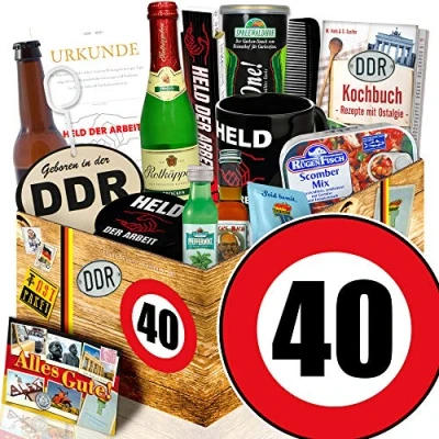 Abbildung von Geschenkset Männer DDR/Geburtstag 40 / Geschenk Idee Freund