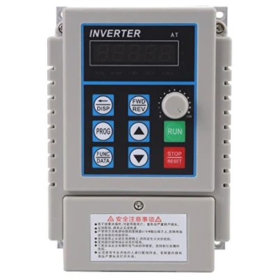 Abbildung von Wechselstrom 220V 0.75KW VFD Frequenzumrichter Antrieb Inverter, Walfront Geschwindigkeits Prüfer Inverter Einzelne Phrase Rosa