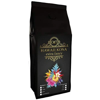 Abbildung von C&amp;T Hawaii Kona Kaffee 500g Gemahlen Das braune Gold aus einer der besten Kaffees Welt