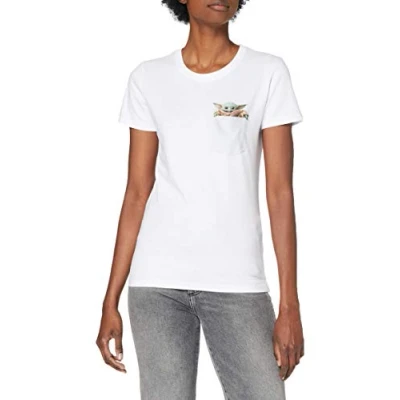 Abbildung von Star Wars Damen Woswmants008 T Shirt, Schwarz, M