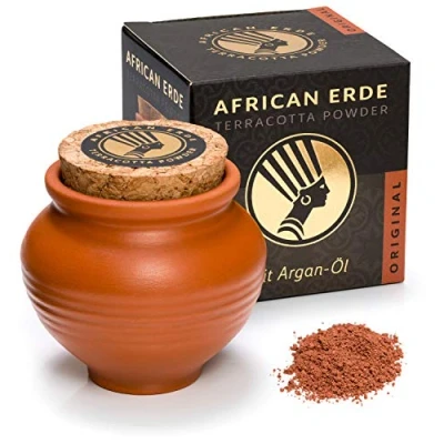 Abbildung von AFRICAN ERDE Bronzer Puder Terracotta ORIGINAL NEU mit Arganöl