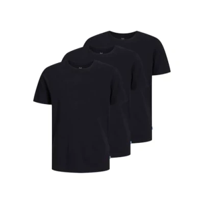 Abbildung von JACK&amp;JONES JUNIOR Jungen Jjeorganic Basictee O Neck 3pk Mp Jnr T Shirt, White/Pack:w. 3xwhite, 164 EU