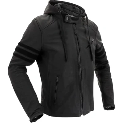 Abbildung von Richa Toulon Lederjacke Black Edition schwarz 58 Herren