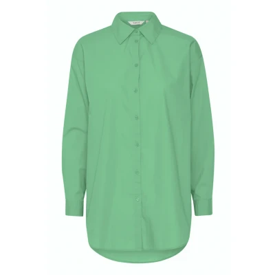 Abbildung von b.young Bygamze Hemdbluse, Damen, Größe: 34, Ming green