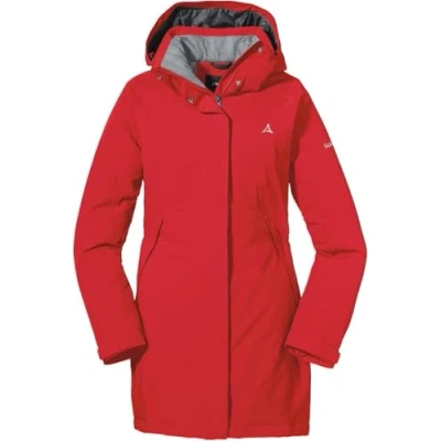 Abbildung von Schöffel Bastianisee Regenjacke / wasserabweisende Jacke, Damen, Größe: 40, Rosa