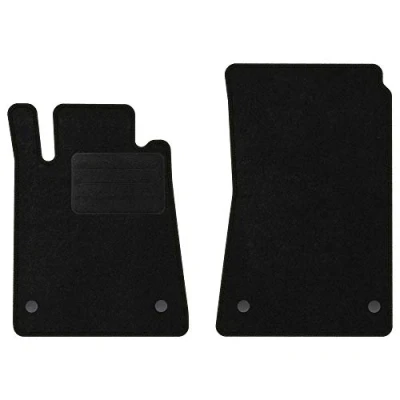 Abbildung von TEXER Textil Fußmatten Passend für Mercedes Benz SLK R171 Bj. 2004 2011 Basic