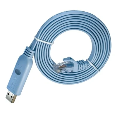 Abbildung von DSD TECH SH RJ45A USB zu RJ45 Konsolenkabel mit FTDI Chip für Cisco NETGEAR Router/Switches Unterstützung Windows Linux Mac OS