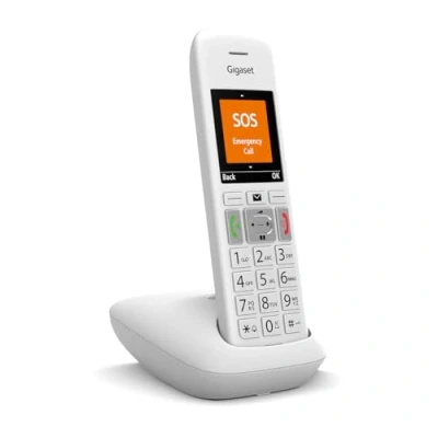Abbildung von GIGASET DECT Telefon E390 weiß Schnurloses