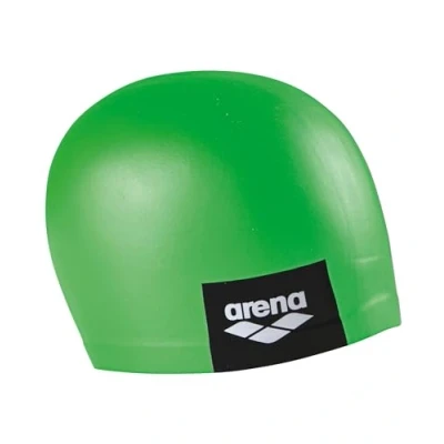 Abbildung von Arena Badekappe Logo Moulded Grün