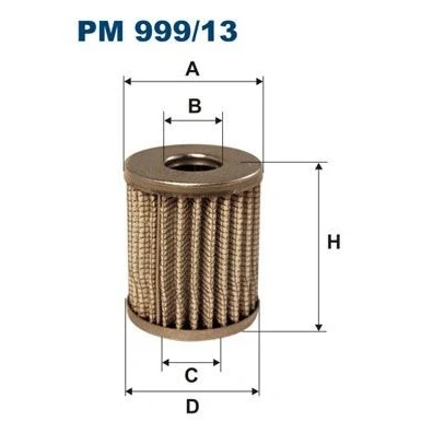 Abbildung von FILTRON PM 999/13 Kraftstofffilter Filtereinsatz