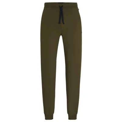 Abbildung von BOSS MIX AND Match Pants Nachtwäsche Hose, Herren, Größe: XXL, Dark green seven