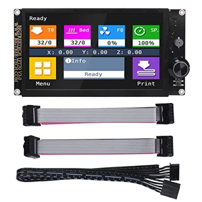 Abbildung von BIGTREETECH TFT70 V3.0(GD) Display Großer für Ender 3 v2 CR10 3D Drucker, Ultraklarer Touch Screen, kompatibel mit UART Serial 12864 LCD Modus