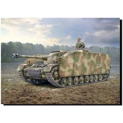 Abbildung von Italeri Modellbausatz 1:35 Dt. Sd.Kfz.167 Sturmgeschütz IV Plastik