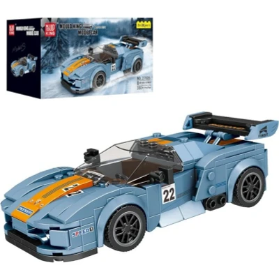 Abbildung von Mould King 27005 Speed Champion 918 RSR 330 Teile Konstruktions Spielset, (330 St)