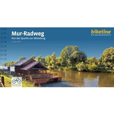 Abbildung von Mur Radweg: Von der Quelle zur Mündung. 1:50.000, 470 km, GPS Tracks Download, LiveUpdate (Bikeline Radtourenbücher)