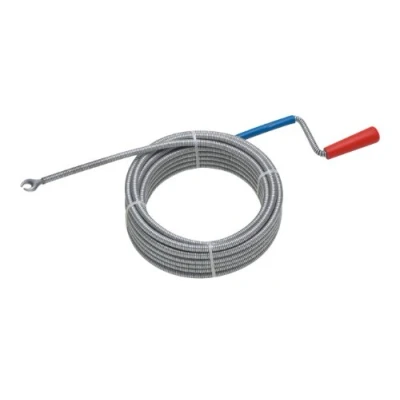 Abbildung von Meister Rohrreinigungswelle Ø 9 mm x 10 m Flexible Spirale mit Kralle Umweltfreundliche Lösung für hartnäckige Verstopfungen / Abflussspirale Rohr Reinigungssspirale Rohrreiniger 9405500