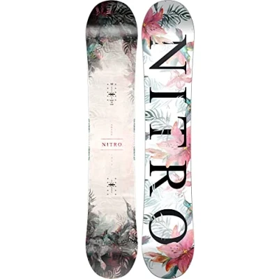 Abbildung von Nitro Snowboards Mädchen Arial BRD &#039;23, Allmountainboard, Twin, Cam Out Camber, All Terrain