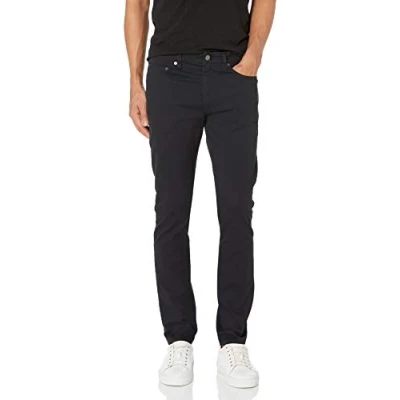 Abbildung von Amazon Essentials Herren 5 Pocket Stretch Twillhose, Skinny Passform, Schwarz, 35W / 30L