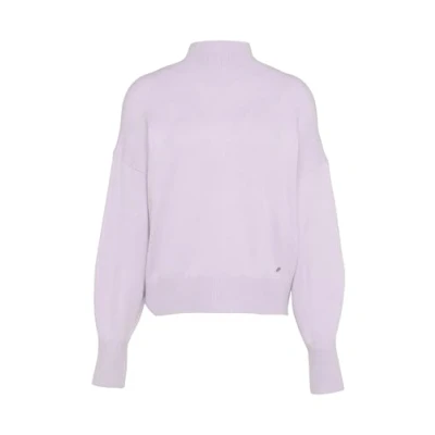 Abbildung von s.Oliver MIT Stehkragen Strickpullover, Damen, Größe: 36, Lavendel
