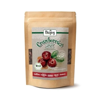 Abbildung von Biojoy BIO Cranberry getrocknet (250 g), Cranberries mit Apfeldicksaft gesüßt