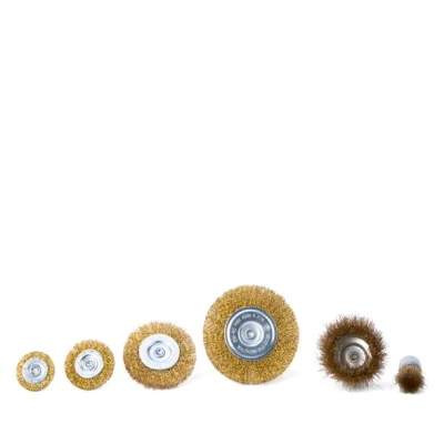 Abbildung von Mannesmann 43806 Drahtbürste 35, 50, 75, 100mm Stahldraht
