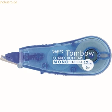 Abbildung von Tombow 20 Stück Korrekturroller 4,2 mm x 6 m blau