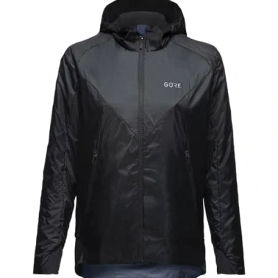 Abbildung von Gore Wear Damen LAUF Trainingsjacke, Damen, Größe: 38, Schwarz