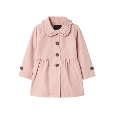 Abbildung von Name it ÜBERGANGS Trenchcoat für Kinder, Größe: 110, Pale mauve