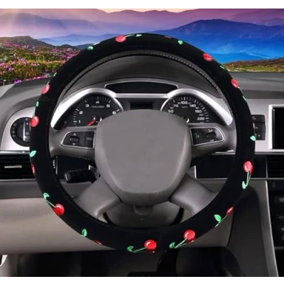 Abbildung von Mayco Bell Auto Lenkradhüllen für Frauen (Kirsche)