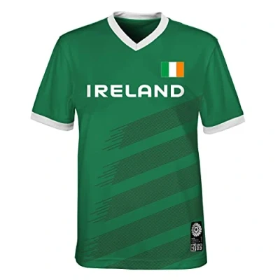 Abbildung von FIFA Offizielles Trikot der Frauenfussball Weltmeisterschaft 2023, Irland, Grün, 5 6 Jahre