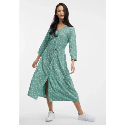 Abbildung von Ragwear MEVE Blusenkleid, Damen, Größe: Small, Ocean green