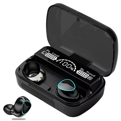 Abbildung von Kopfhörer TWS Bluetooth 5.2 kompatibel für Xiaomi Smartphone In Ear Ohrhörer Wireless Headset Kabellos Touch Control LED Anzeige, Smartphone:Xiaomi Redmi 13C / 13R